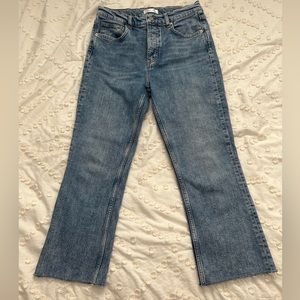 Anine Bing High Rise Ankle Length Jeans Size 29